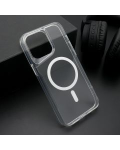 Maska Aura Magsafe za iPhone 15 Pro Max, bela - F117317
