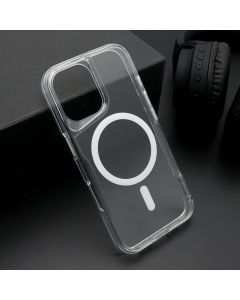 Maska Aura Magsafe za iPhone 16, bela - F117321