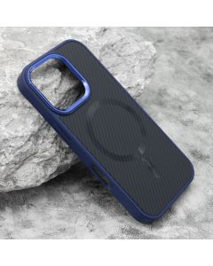Maska Carbon Magsafe za iPhone 16 Pro, plava - F117372