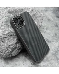 Maska CARBON MagSafe za iPhone 13, siva - F117380