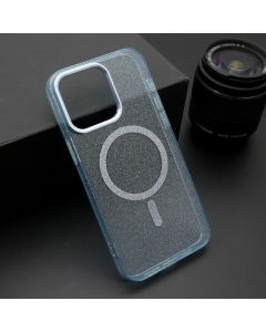Maska Sparkling Magsafe za iPhone 15 Pro Max, plava - F117450