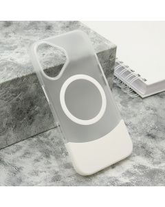 Maska Puzzle za iPhone 16, bela - F117531