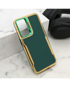 Maska za Samsung Galaxy A15 4G/5G GOLD LUXE zelena