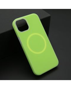 Maska Pastel color Magsafe za iPhone 13, zelena - F117682