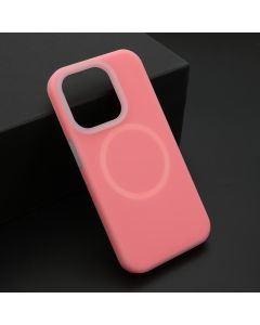 Maska Pastel color Magsafe za iPhone 15 Pro, pink - F117689