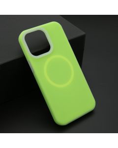 Maska Pastel color Magsafe za iPhone 15 Pro Max, zelena - F117697