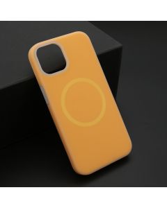Maska Pastel color Magsafe za iPhone 14, narandžasta - F117703