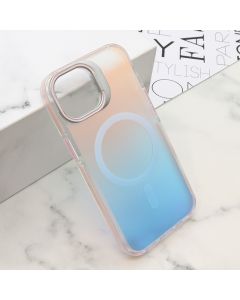 Maska SUNSET MagSafe za iPhone 15, roza - F117924