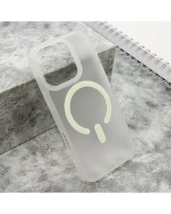 Maska BLURRY MagSafe za iPhone 16 Pro bela - F118139