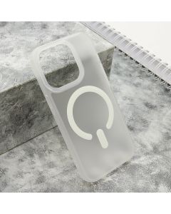 Maska BLURRY MagSafe za iPhone 15 Pro, bela - F118151