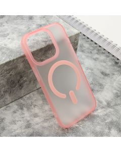 Maska BLURRY MagSafe za iPhone 15 Pro, roza - F118153