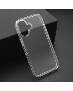 Maska COLOR FRAME za iphone 16, srebrna - F118163