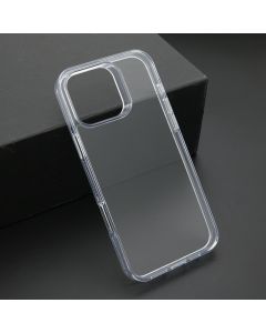 Maska za iPhone 16 Pro Max (69) COLOR FRAME srebrna (providna)