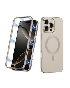 Maska 360 COLOR MagSafe za iPhone 16 Pro Max, titanijum - F118205