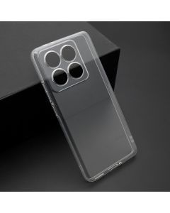Futrola ULTRA TANKI PROTECT silikon za Xiaomi 14T Pro, providna (bela) - F118239