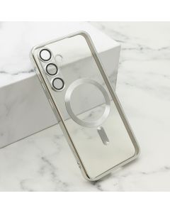 Maska CAMERA PROTECT MAGSAFE za Samsung S936B Galaxy S25 Plus 5G, srebrna - F118377