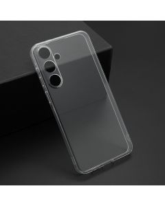 Maska za Samsung Galaxy S25 Plus 5G ULTRA TANKI PROTECT silikon providna (bela)