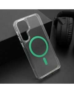 Maska za Samsung Galaxy S24 Plus 5G AURA MagSafe zelena