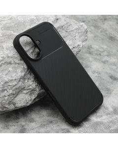 Futrola Carbon za iPhone 16, crna - F118624