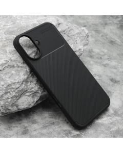 Futrola Carbon za iPhone 16 Plus, crna - F118625