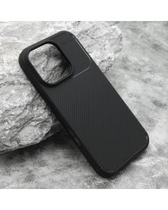 Futrola Carbon za iPhone 16 Pro, crna - F118626