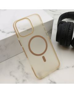 Maska MagSafe HARMONY za iPhone 16 Pro Max, zlatna - F118687