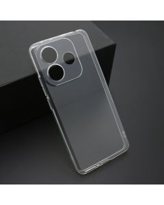 Maska ULTRA TANKI PROTECT silikon za Xiaomi Redmi Note 14 5G, providna (bela) - F118700