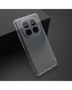 Maska ULTRA TANKI PROTECT silikon za Xiaomi Redmi Note 14 Pro Plus 5G, providna (bela) - F118702