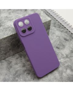 Maska za Honor X7c/Honor 200 Smart ljubičasta Silikon Pro Camera