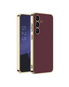 Maska S GOLD LINE za Samsung S931B Galaxy S25 5G, crvena - F118927