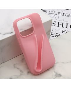 Maska za iPhone 15 Pro (61) LIPSTICK pink