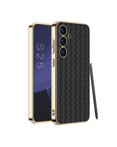 Maska REFINED STYLE za Samsung S931B Galaxy S25 5G, crna - F119203