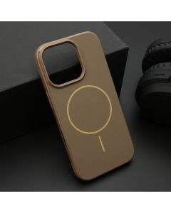 Maska JELLY MagSafe za iPhone 16 Pro tamno zlatna - F119256