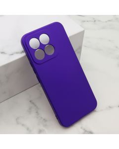 Maska Soft Silicone za Honor X8c, ljubičasta - F119532