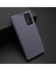 Maska za Samsung Galaxy S23 Ultra 5G ljubičasta BI FOLD Smart Window