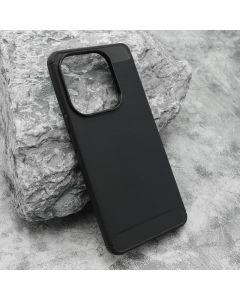Maska silikon BRUSHED za Xiaomi Redmi Note 14 4G, crna - F119710
