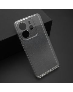 Maska SPARKLING za Xiaomi Redmi Note 14 4G, providna - F119724