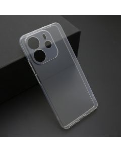 Maska ULTRA TANKI PROTECT silikon za Xiaomi Redmi Note 14 4G, providna (bela) - F119730