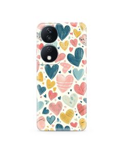 Maska ULTRA TANKI PRINT CLEAR za Honor X7b - F119809