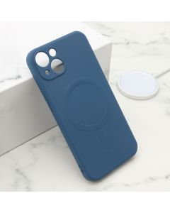 Maska VELVET TOUCH MagSafe za iPhone 13, plava - F119924