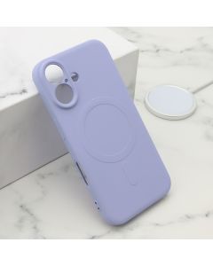 Maska VELVET TOUCH MagSafe za iPhone 16, ljubičasta - F119955