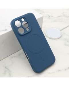 Maska VELVET TOUCH MagSafe za iPhone 16 Pro, plava - F119962