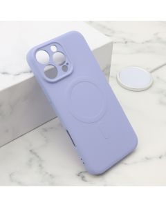 Maska VELVET TOUCH MagSafe za iPhone 16 Pro Max, ljubičasta - F119965