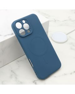 Maska VELVET TOUCH MagSafe za iPhone 16 Pro Max, plava - F119966