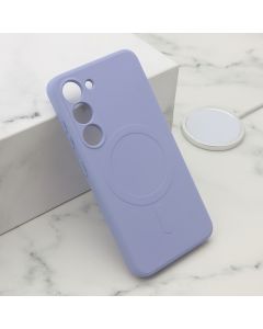 Maska VELVET TOUCH MagSafe za Samsung S911B Galaxy S23, ljubičasta - F119997