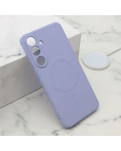 Maska VELVET TOUCH MagSafe za Samsung S936B Galaxy S25 Plus 5G, ljubičasta - F120019