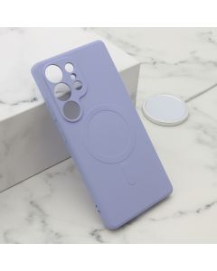 Maska VELVET TOUCH MagSafe za Samsung S938B Galaxy S25 Ultra 5G, ljubičasta - F120021