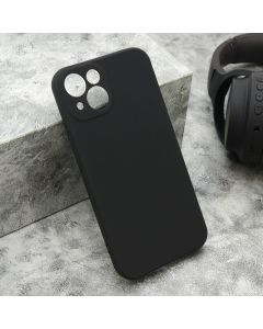 Maska VELVET TOUCH za iPhone 13, crna - F120058