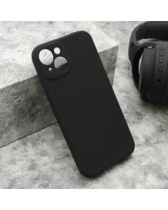 Maska VELVET TOUCH za iPhone 14, crna - F120063