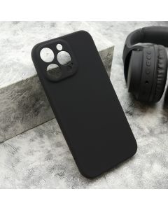 Maska VELVET TOUCH za iPhone 14 Pro Max, crna - F120065